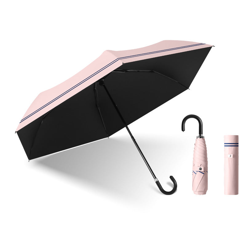 Women's Urban Folding Umbrella with Wind Protection and Ergonomic Handle Stornfield