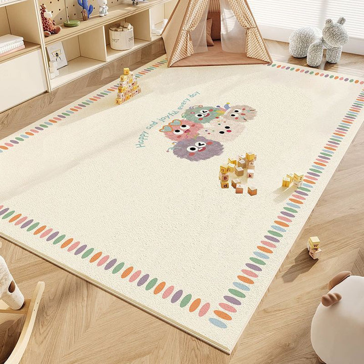 Playful Cartoon-Themed Area Rug