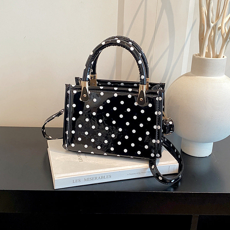 Patterned Tote Handbag
