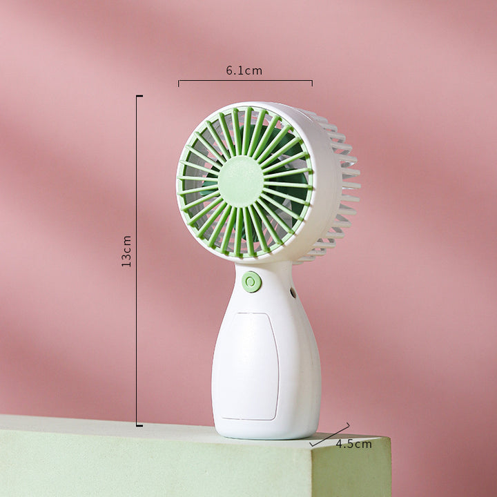Unisex Portable Hand Fan with Integrated USB Connection and Variable Speed Control Stornfield