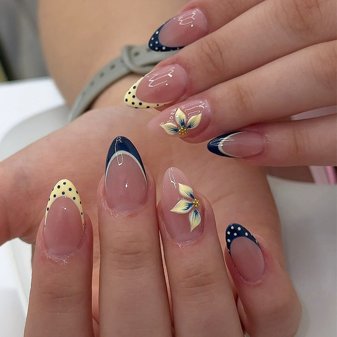 Floral Art Nail Extensions Stornfield