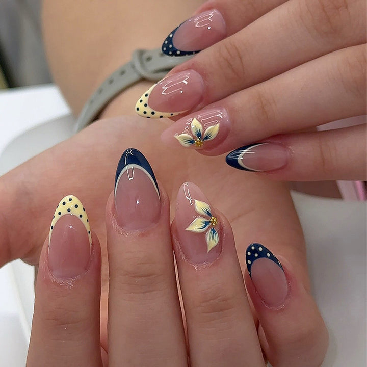 Floral Art Nail Extensions Stornfield