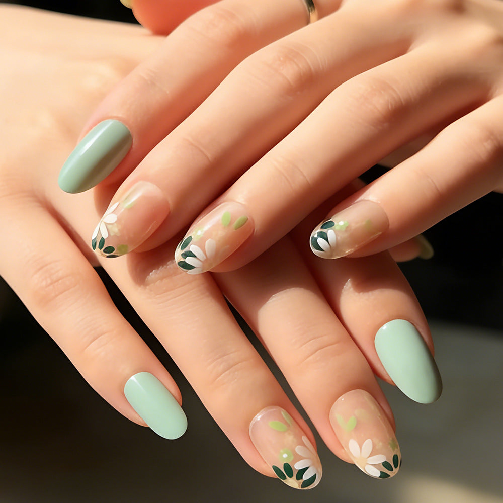 Press-On Floral Nail Art Set Stornfield