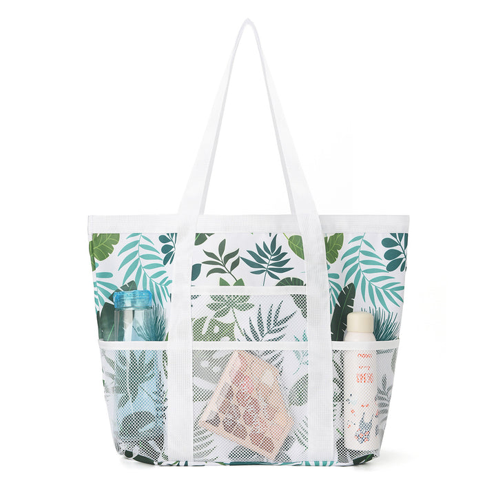 Spacious beach bag with breathable mesh design Stornfield