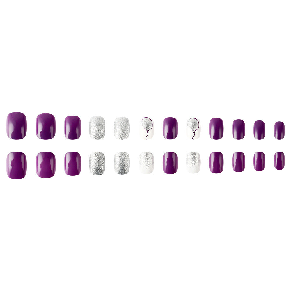 Creative Balloon-Themed Nail Art Set Stornfield