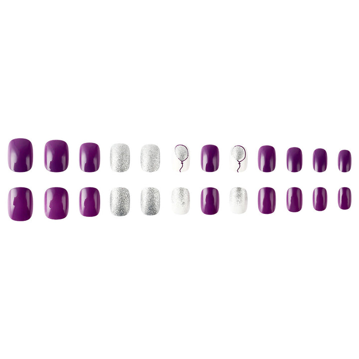 Creative Balloon-Themed Nail Art Set Stornfield