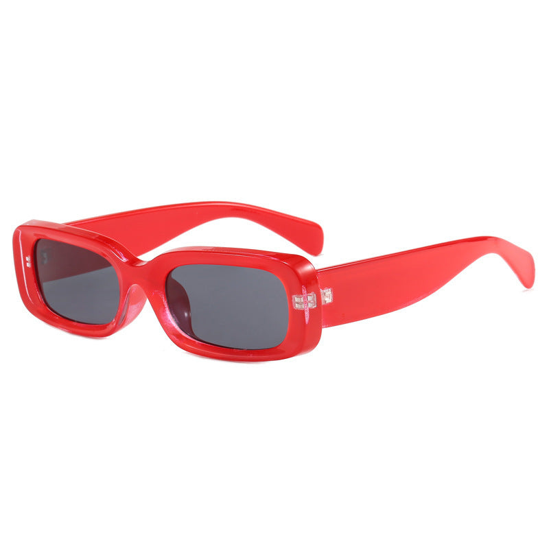Women's fashionable sunglasses with rectangular style and UV protection Stornfield