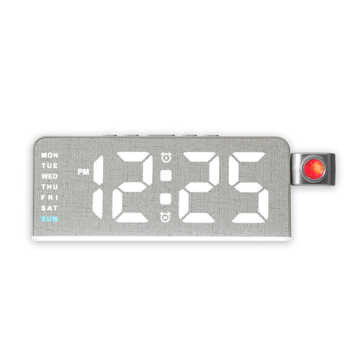 Digital alarm clock with flexible time display and additional weekly overview Stornfield