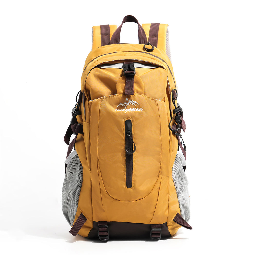 Unisex nan lightweight outdoor backpack with ergonomic back cushion, hydration bladder compartment and multifunctional external pockets Stornfield