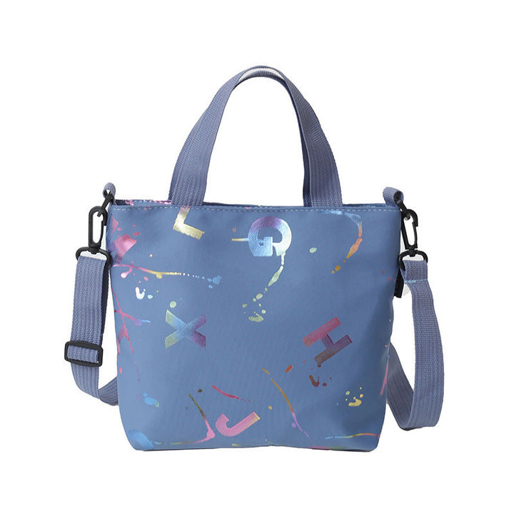 WoArtistic Patterned Mini Tote Bag Stornfield