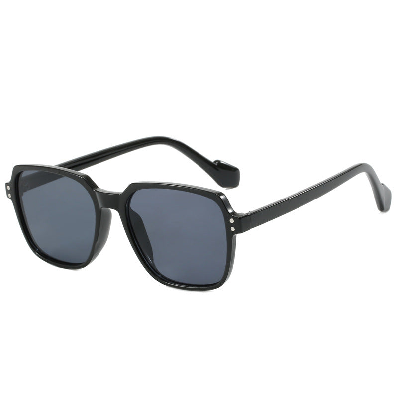 Women's fashionable square sunglasses with yellow lenses Stornfield