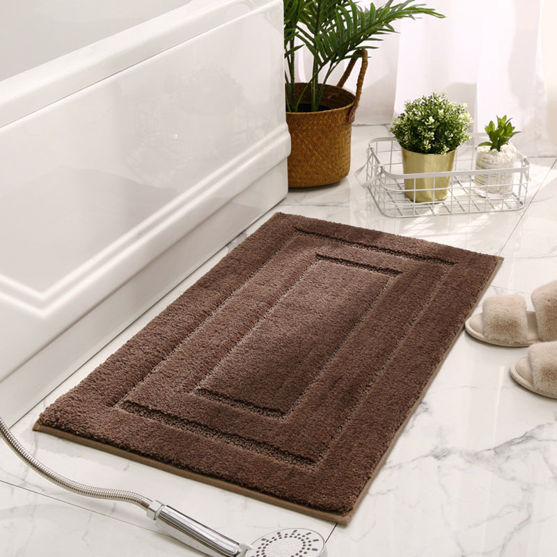 Soft Textured Rectangular Bath Mat