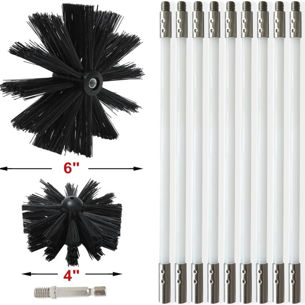 Versatile Cleaning Brush Attachment System Stornfield