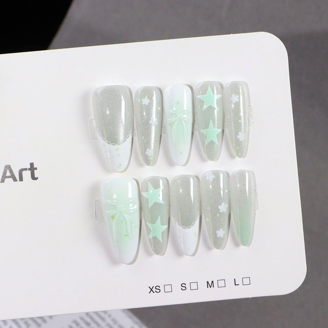 Artistic Fantasy Press-On Nail Art Stornfield