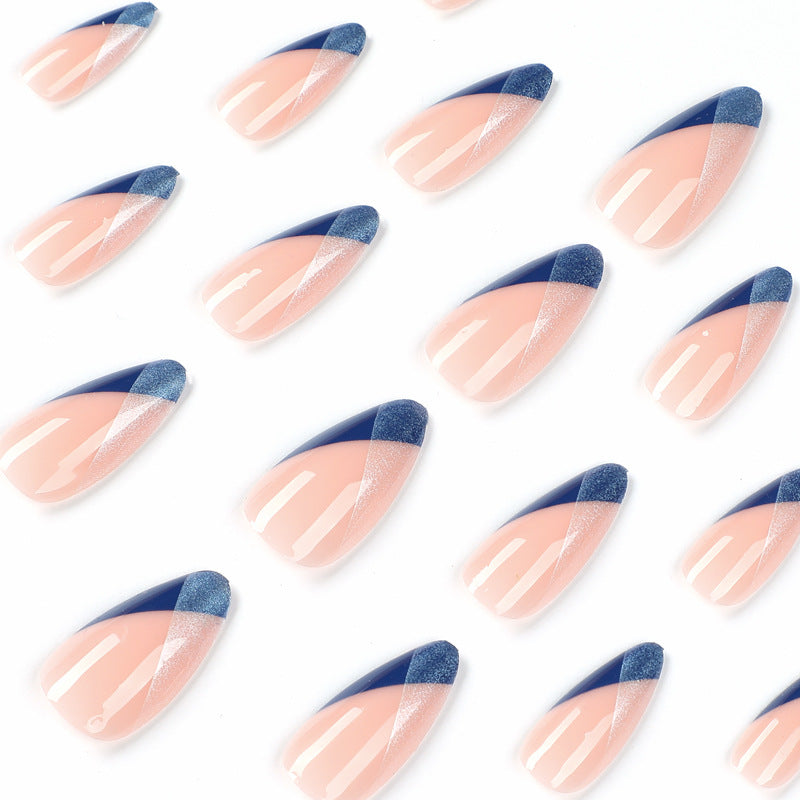 Artful Nail Extensions with Geometric Gradient Stornfield