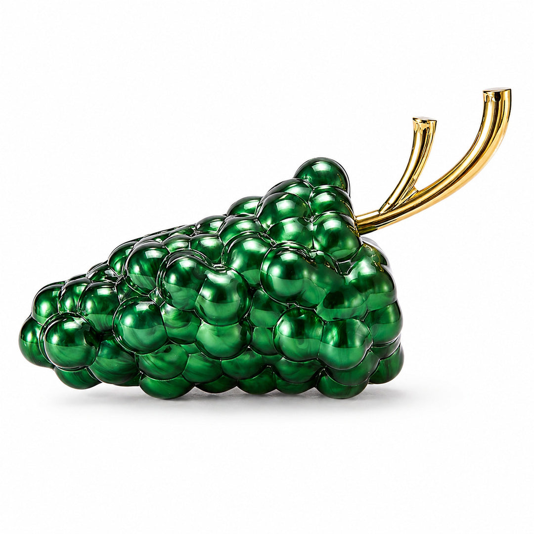 Artistic Grape-Inspired Clutch