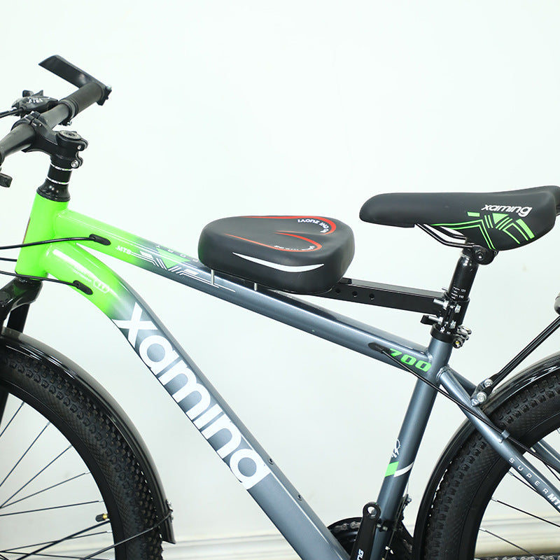 adjustable padded child bicycle passenger seat with safety armrest Stornfield