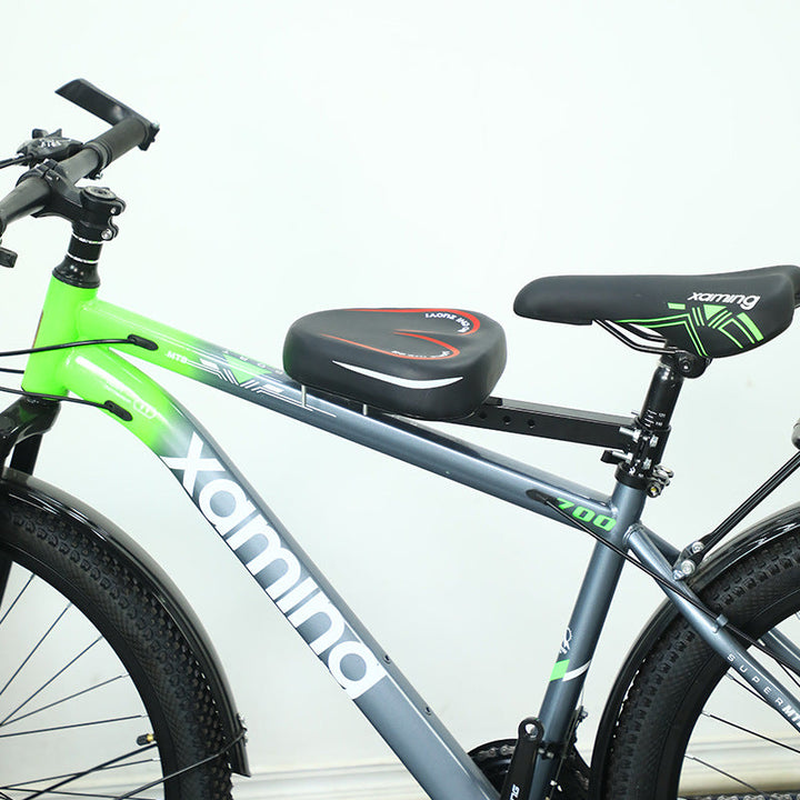 adjustable padded child bicycle passenger seat with safety armrest Stornfield