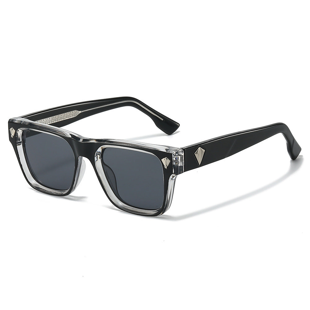 Bold Angular Framed Sunglasses Stornfield