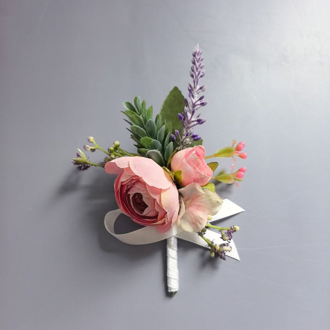 Elegant Floral Boutonniere