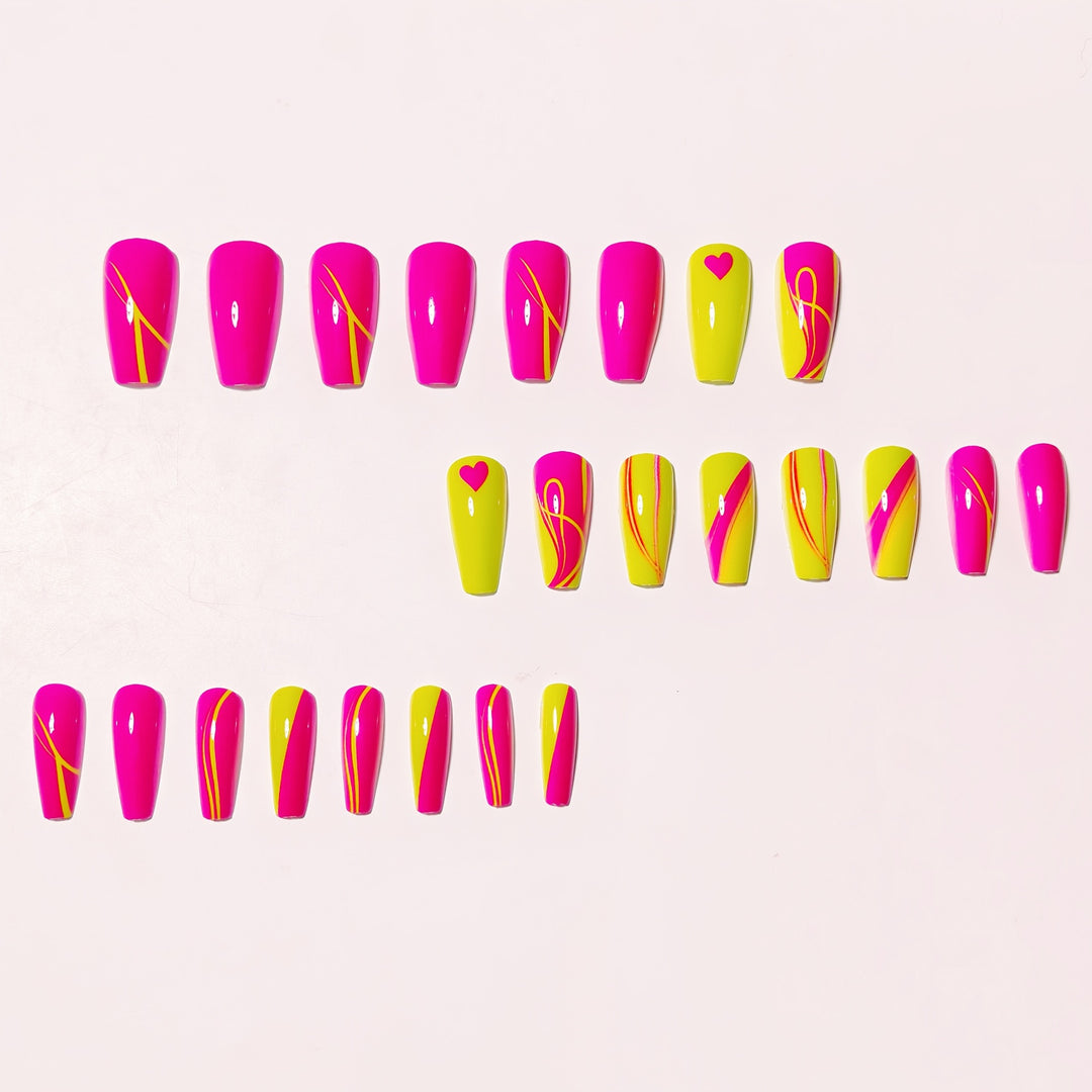 Creative Neon Nail Art Stornfield
