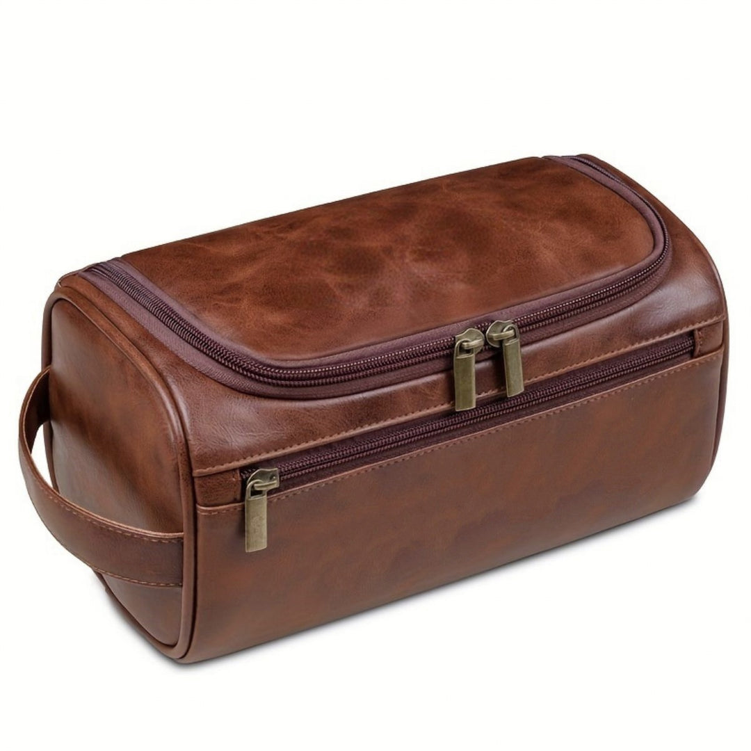 Elegant Cosmetic Bag Made of Artificial Leather Stornfield