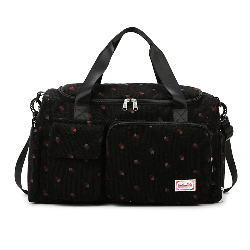 Sporty Travel Bag With Multifunctional Pockets Stornfield