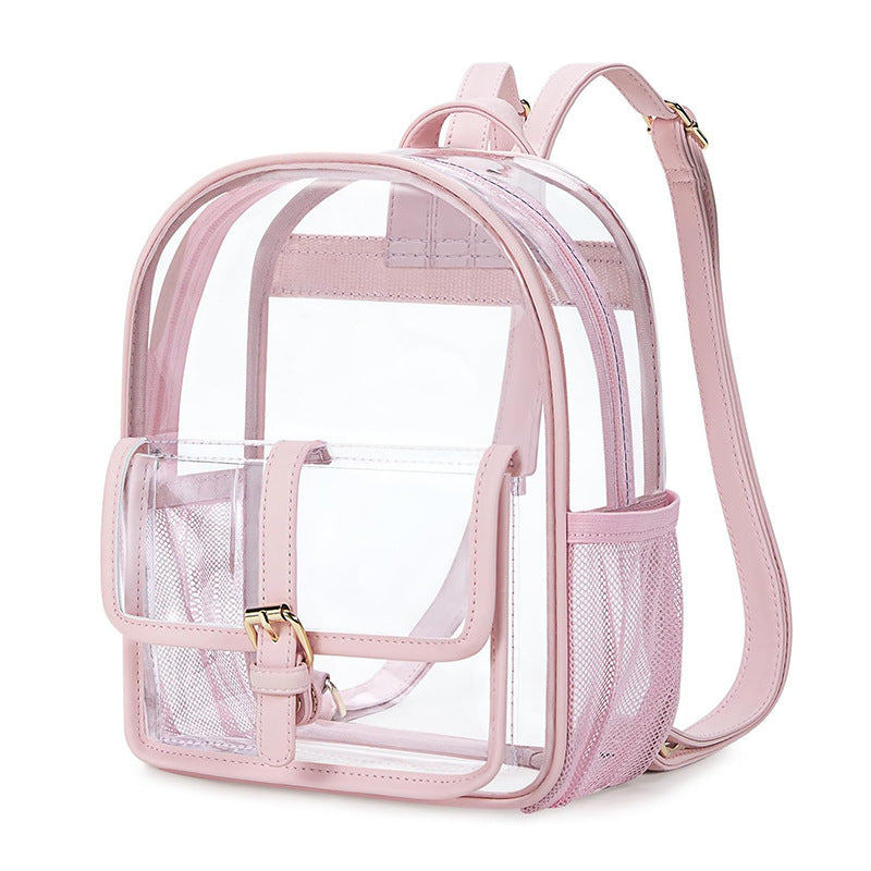 Transparent Backpack Bag with Organized Interior Stornfield