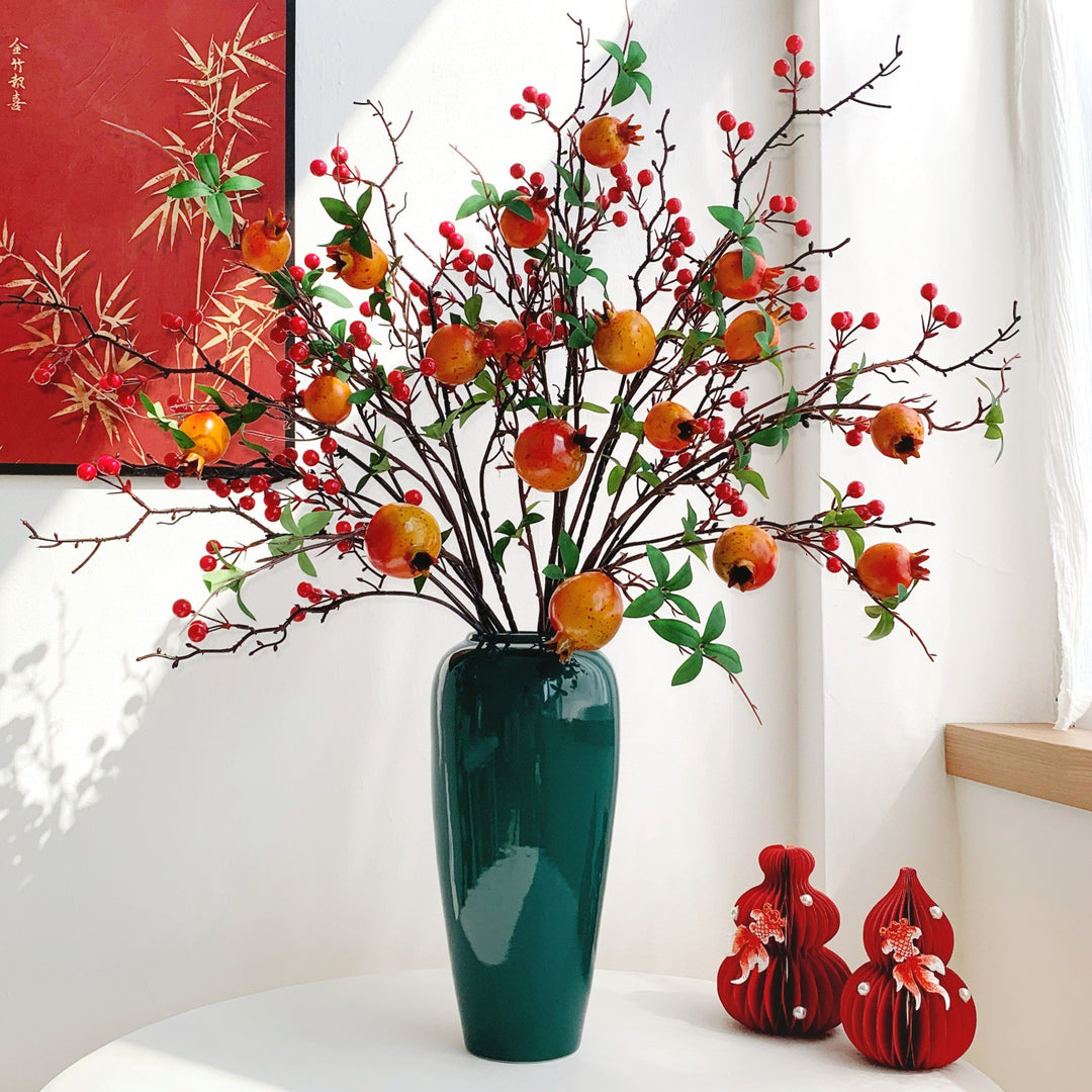 Decorative Pomegranate Blossom Arrangement