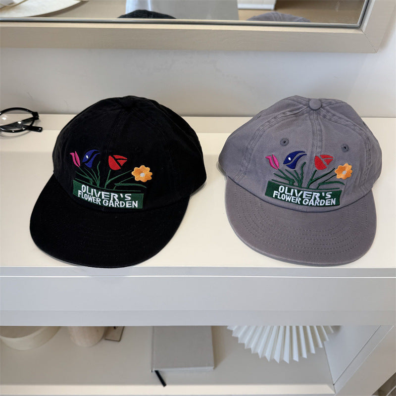 Men's Embroidered Floral Cap Stornfield