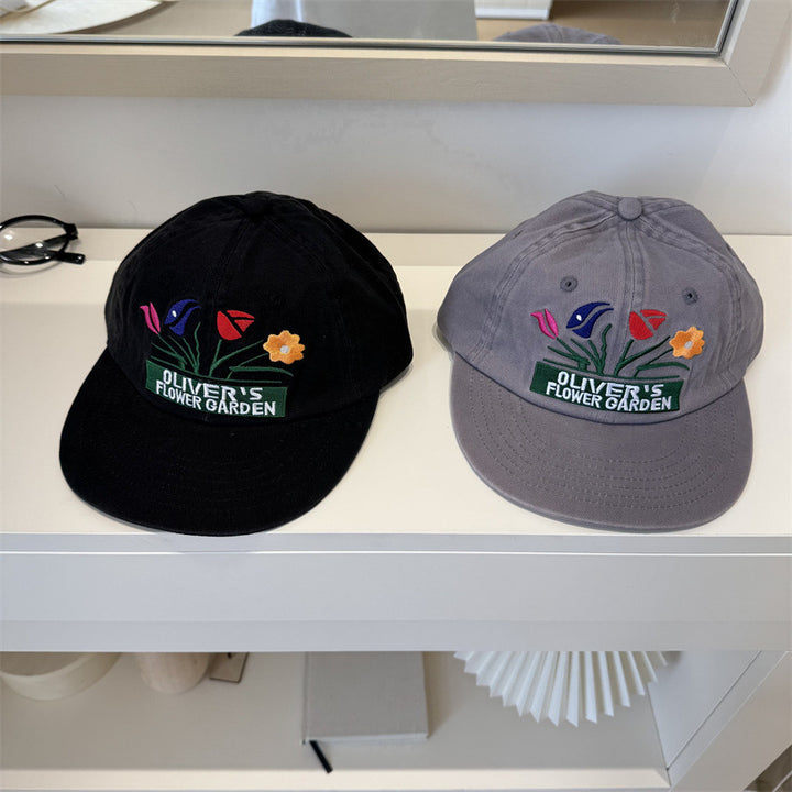 Men's Embroidered Floral Cap Stornfield