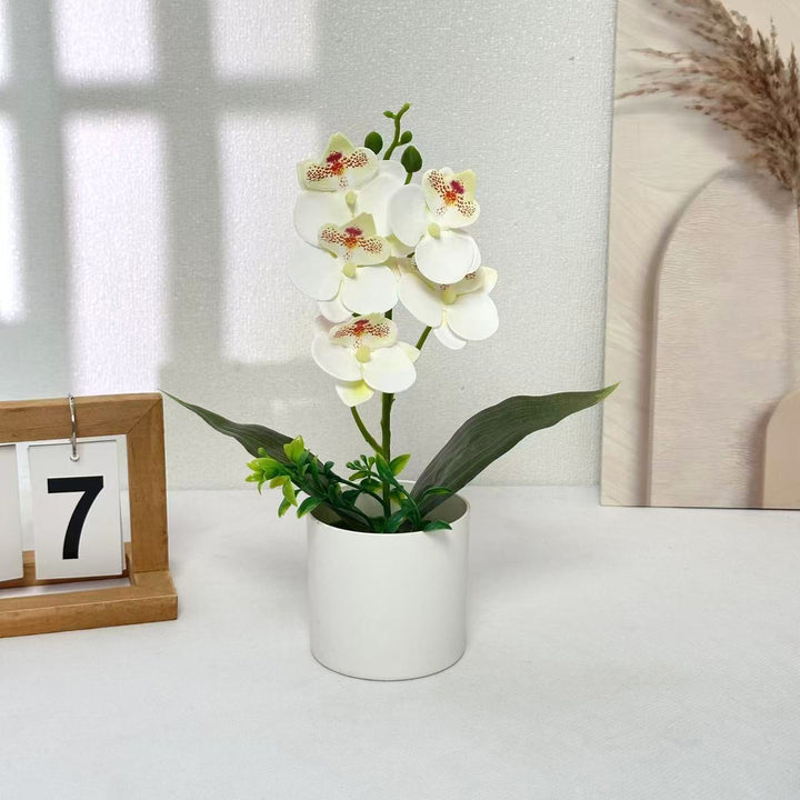 Faux Orchid Arrangement for Home Decor Display