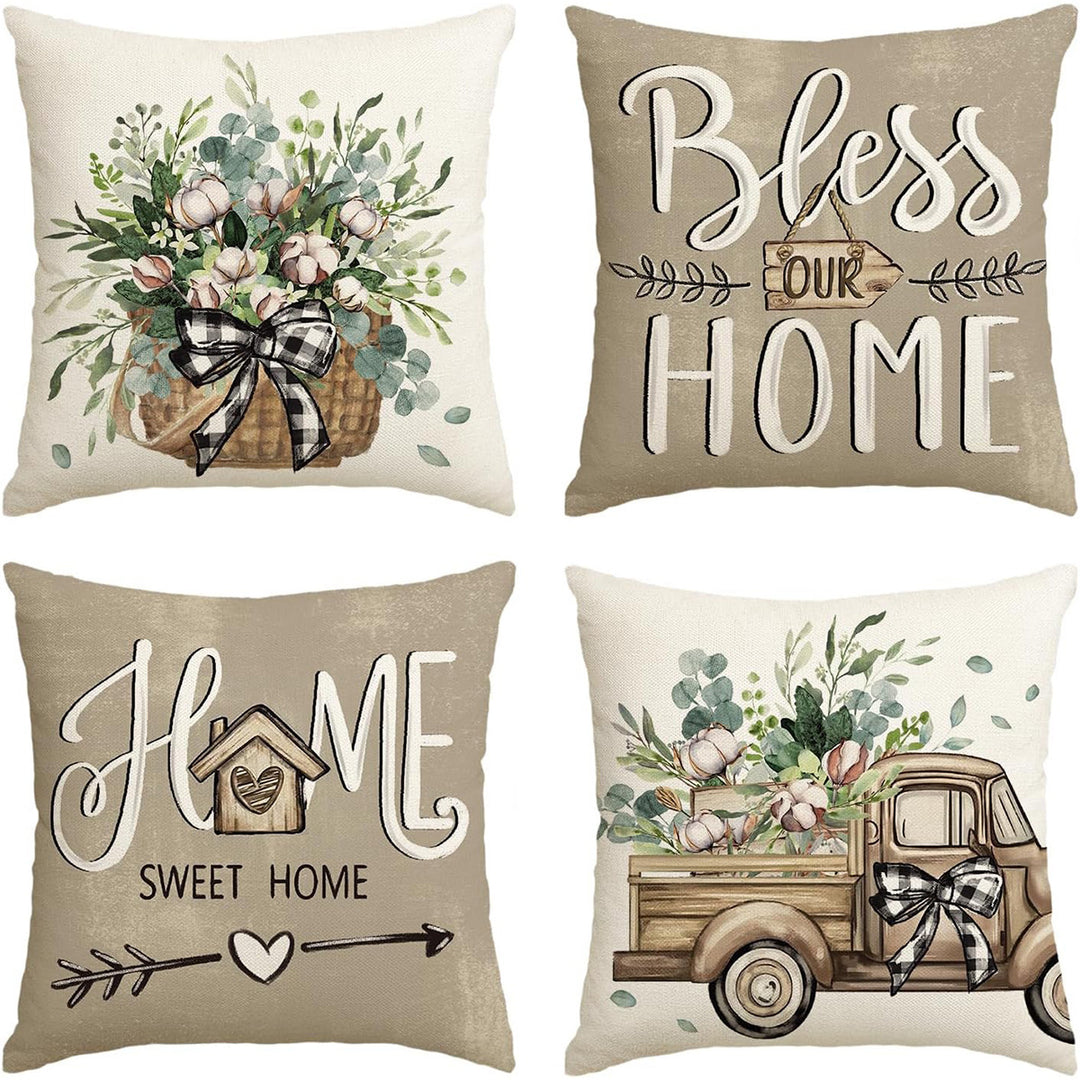 Women’s pillowcases with cheerful sunflower design Stornfield