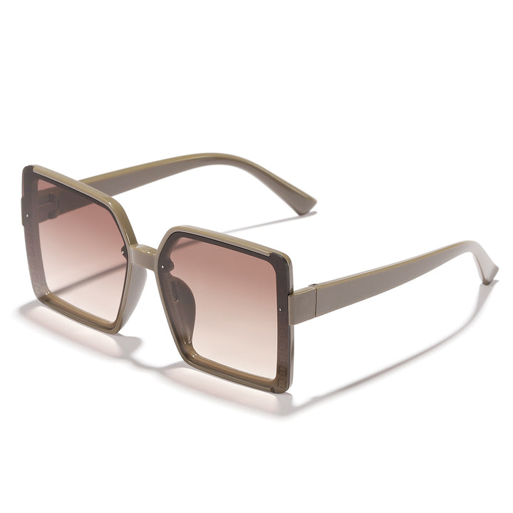 Women's oversized sunglasses with stylish frame Stornfield