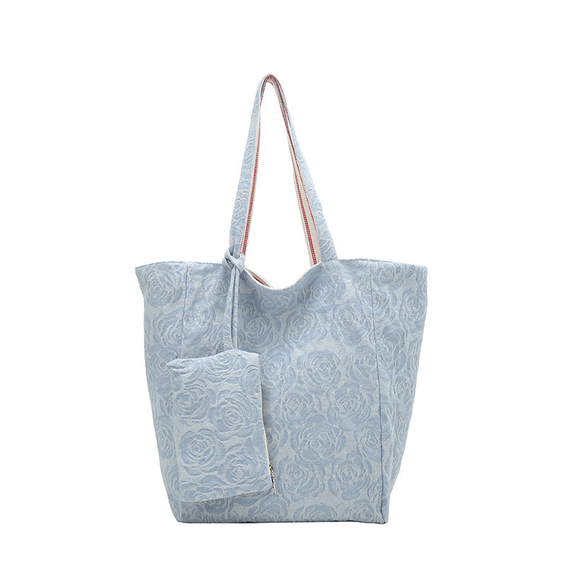 Large shopping bag with floral design Stornfield