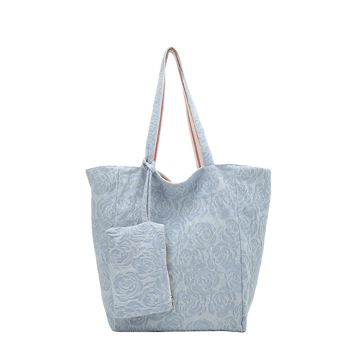Large shopping bag with floral design Stornfield