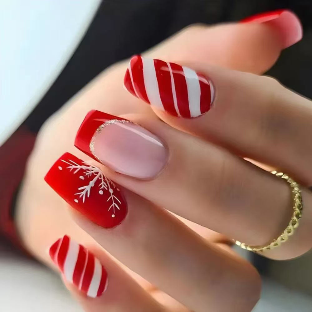 Festive Holiday Nail Art