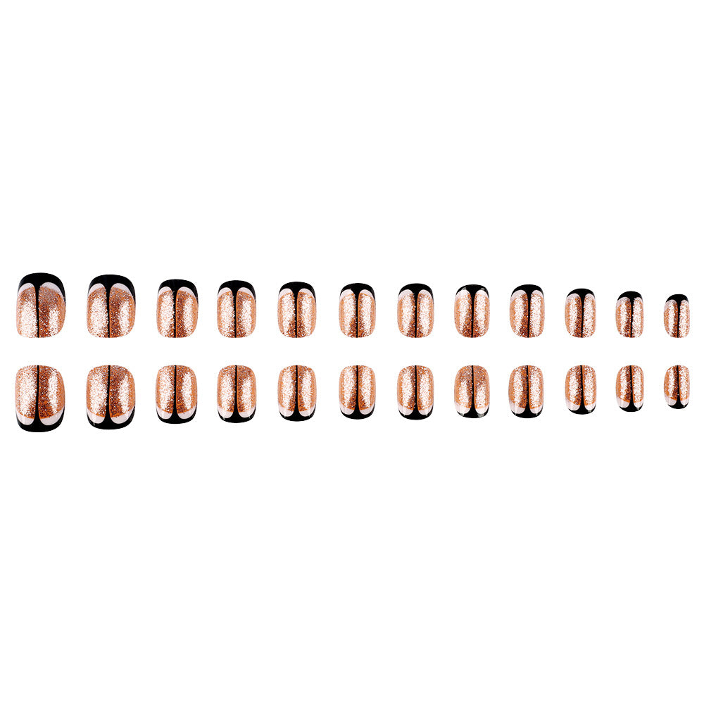 Glamorous Press-On Nail Art Set Stornfield