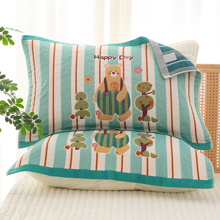 Women's cushion covers with cheerful patchwork design Stornfield
