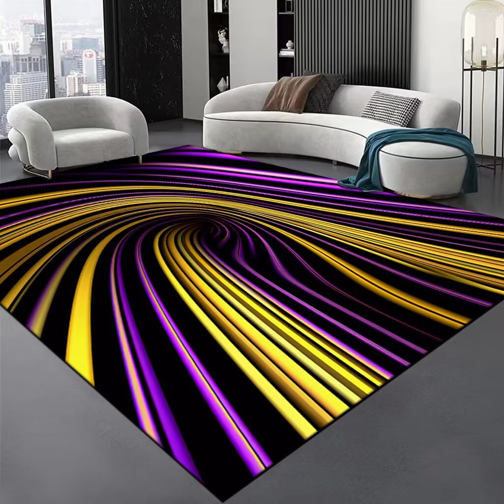 Modern Optical Illusion Area Rug Stornfield