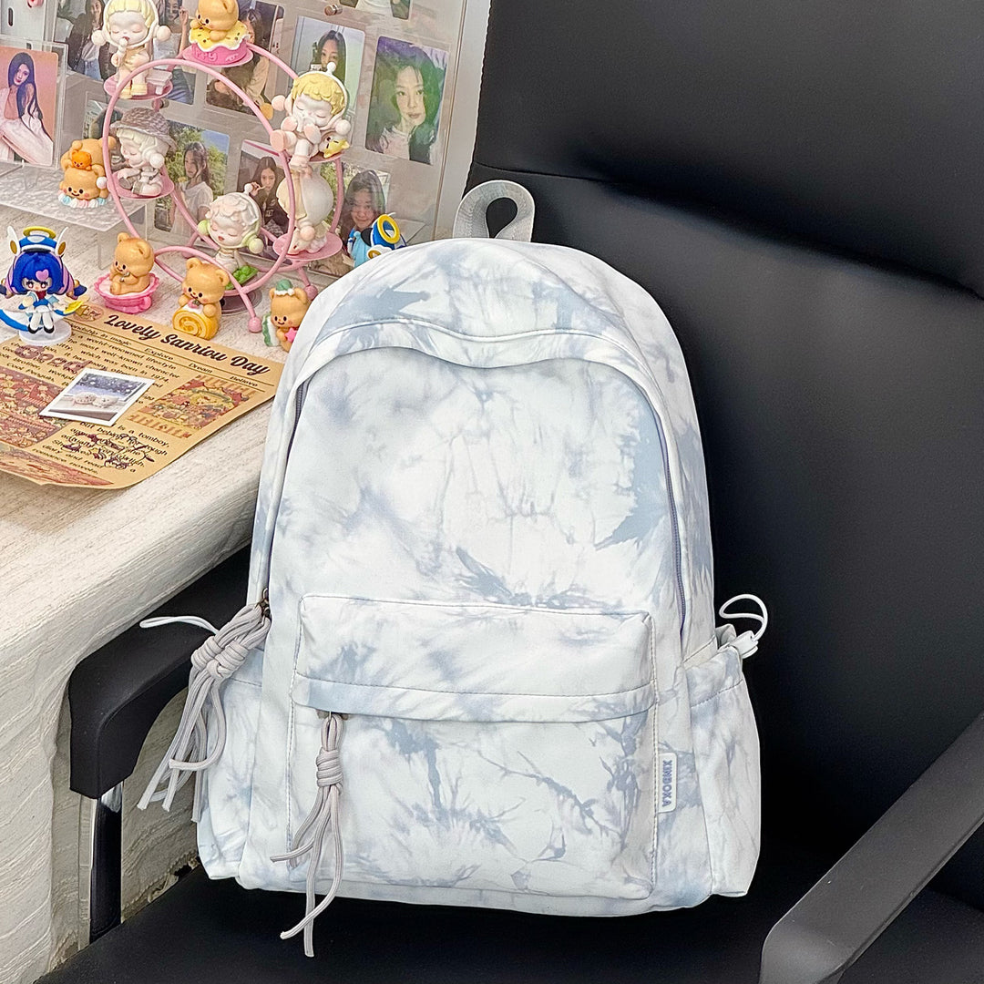 Trendy Tie-Dye Patterned Backpack Stornfield