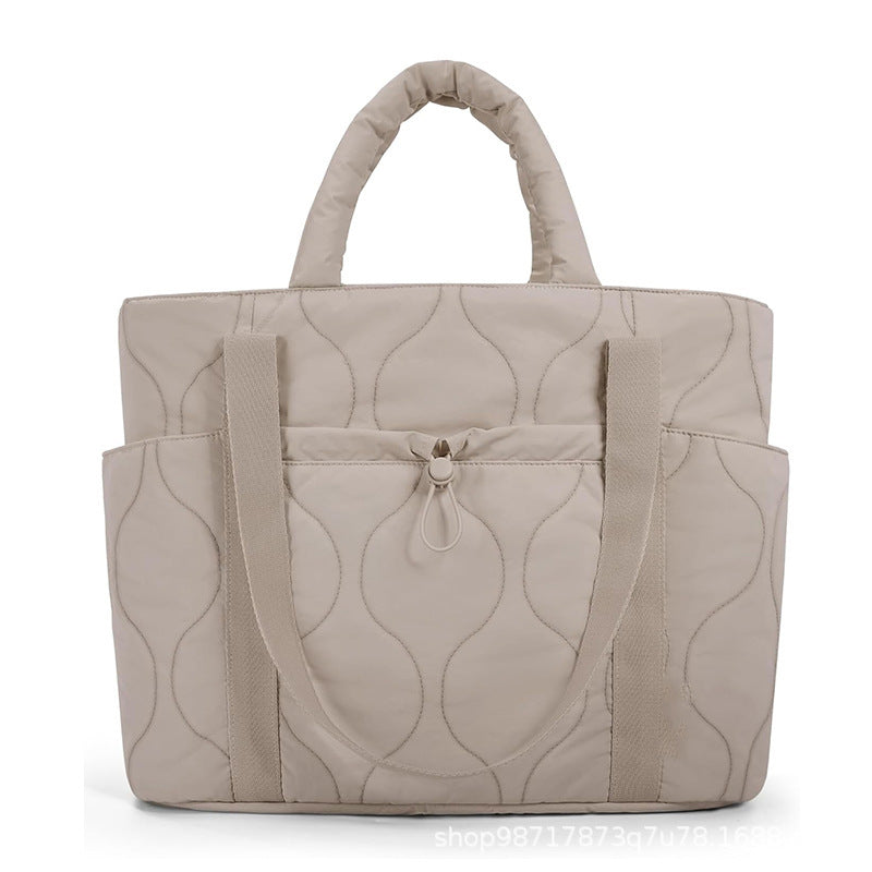 Padded tote bag with practical outer pockets Stornfield