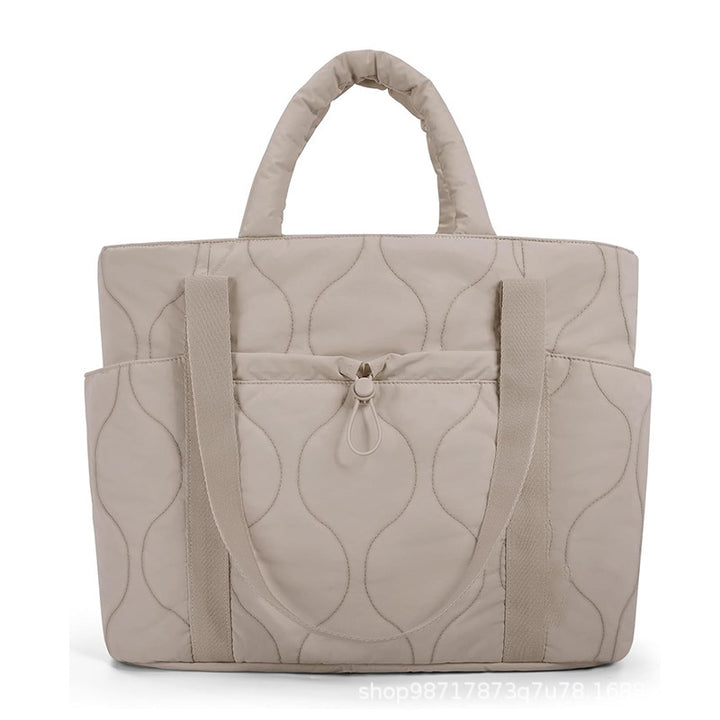 Padded tote bag with practical outer pockets Stornfield