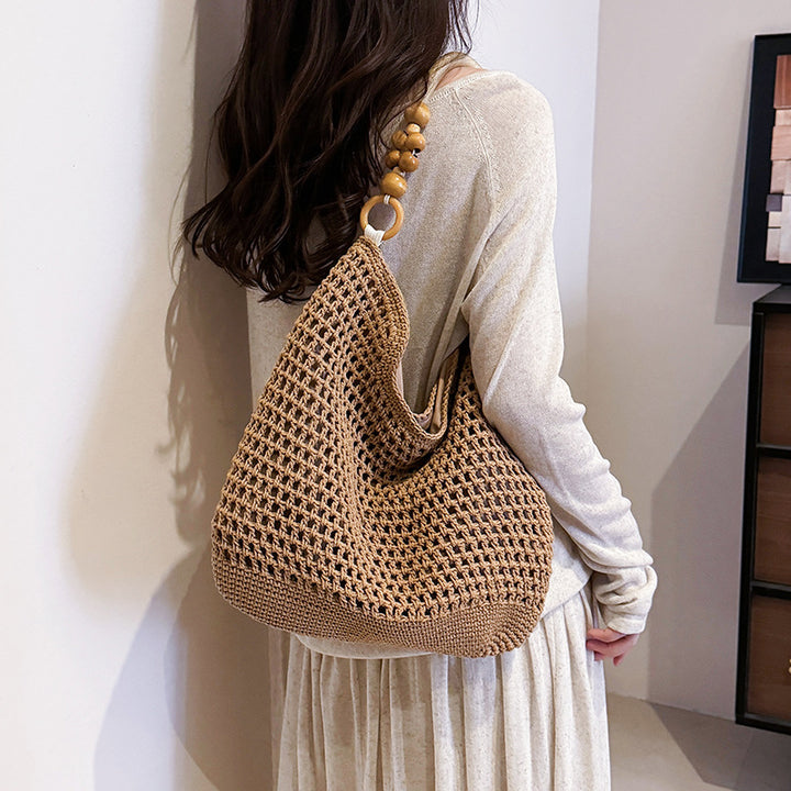 Bohemian Handcrafted Crochet Tote Bag