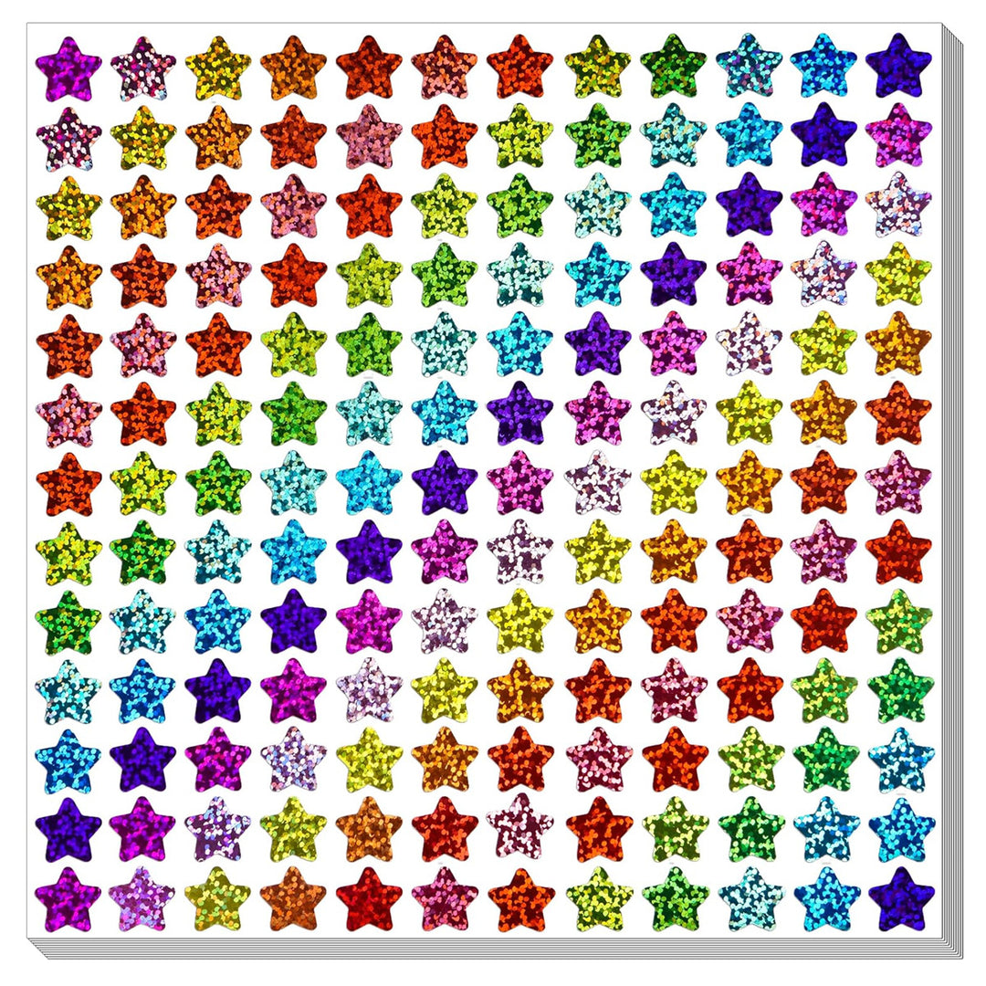 Glitter Star Decorative Sticker Collection Stornfield