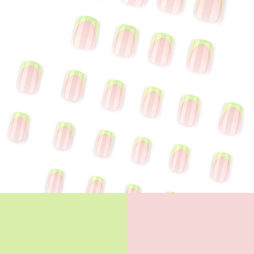 Elegant nail art with gradient and glitter accents Stornfield