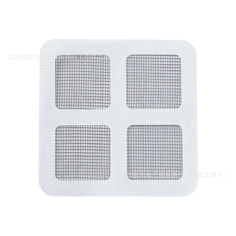 Magnetic retractable mesh screen pull and repair clip kit Stornfield