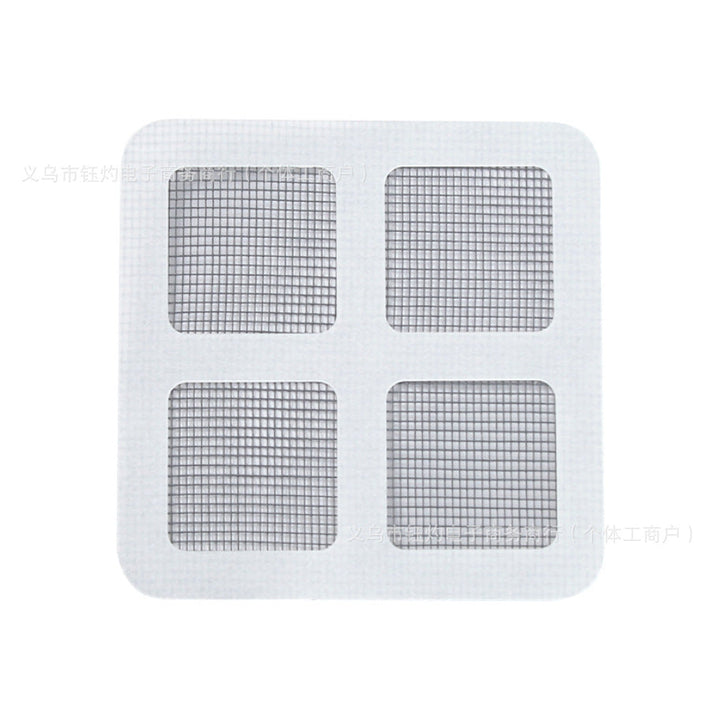 Magnetic retractable mesh screen pull and repair clip kit Stornfield