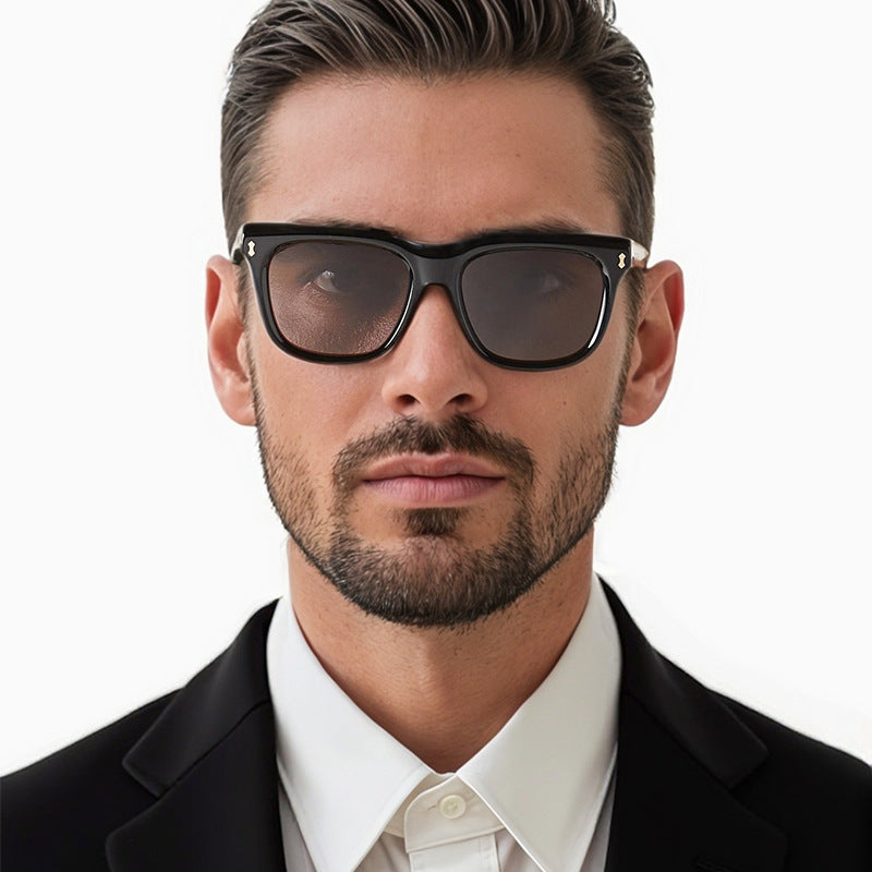 Women’s Stylish Square Sunglasses with Modern, Transparent Frame Stornfield