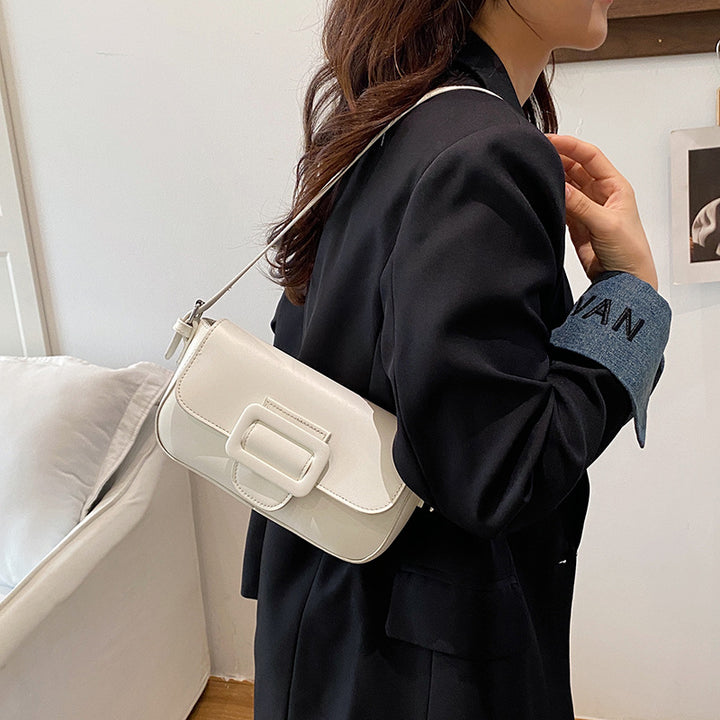 Structured Leather Crossbody Bag Stornfield